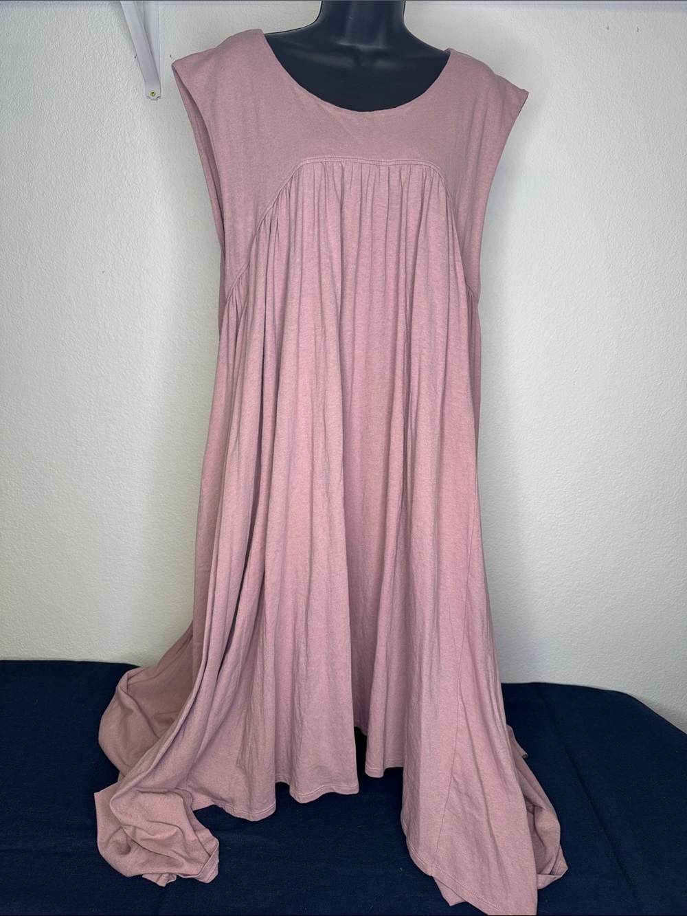 Free People Beach Dress HighLow Dusty Pink Size Large - Picture 2 of 6